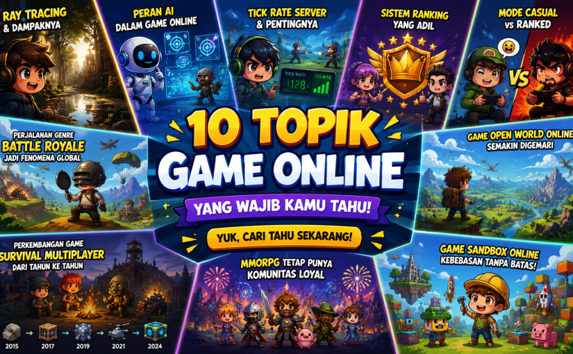 Peran Data Analytics dalam Pengembangan Game Online Modern